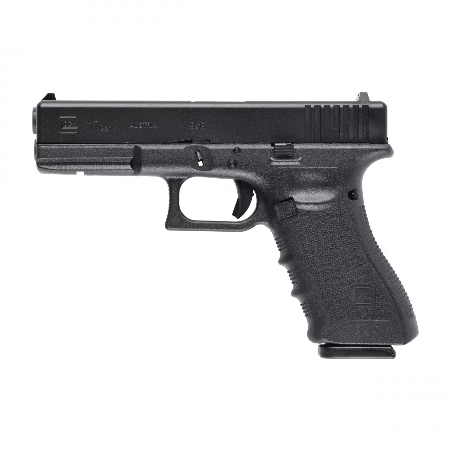 Glock 17 Gen.4 - replika ASG 6 mm Green Gas czarny