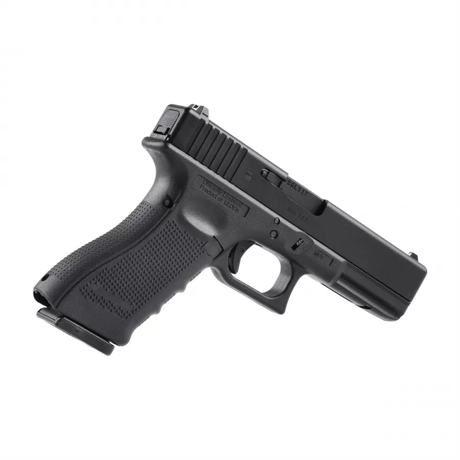 Glock 17 Gen.4 - replika ASG 6 mm Green Gas czarny