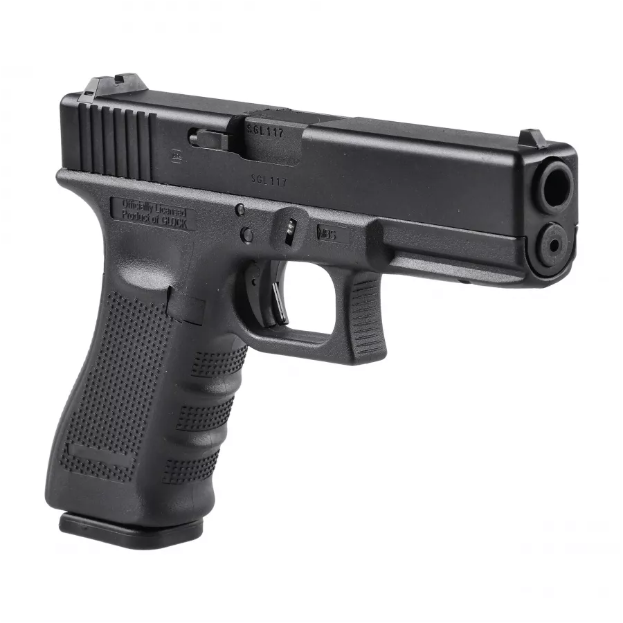 Glock 17 Gen.4 - replika ASG 6 mm Green Gas czarny