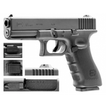 Glock 17 Gen.4 - replika ASG 6 mm Green Gas czarny