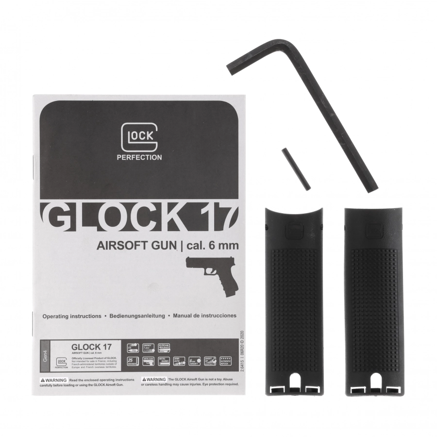 Glock 17 Gen.4 replika ASG CO2 25 kulek