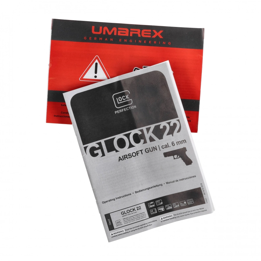 Glock 22 Gen.4 replika ASG 6 mm CO2