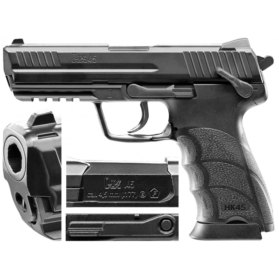 Heckler&Koch HK45 6 mm replika ASG CO2