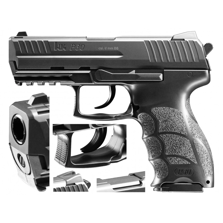 Heckler&Koch P30 6 mm — replika ASG sprężynowa