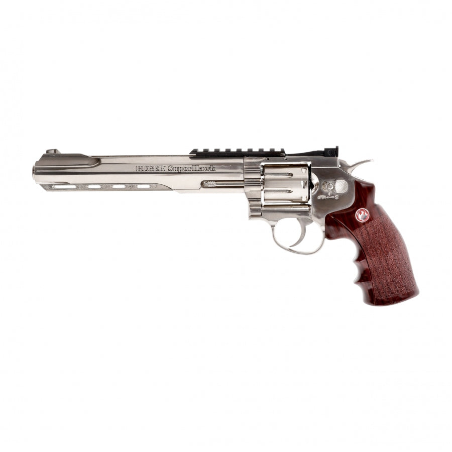 Rewolwer ASG Ruger Superhawk 8" CO2 6 mm Silver