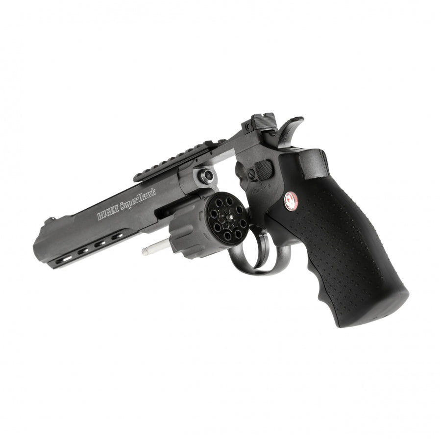 Rewolwer ASG Ruger Superhawk 8" CO2 6 mm Black