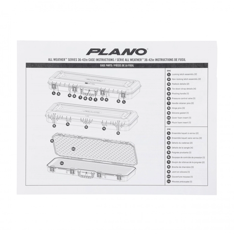 Plano All Weather 2 42" czarny