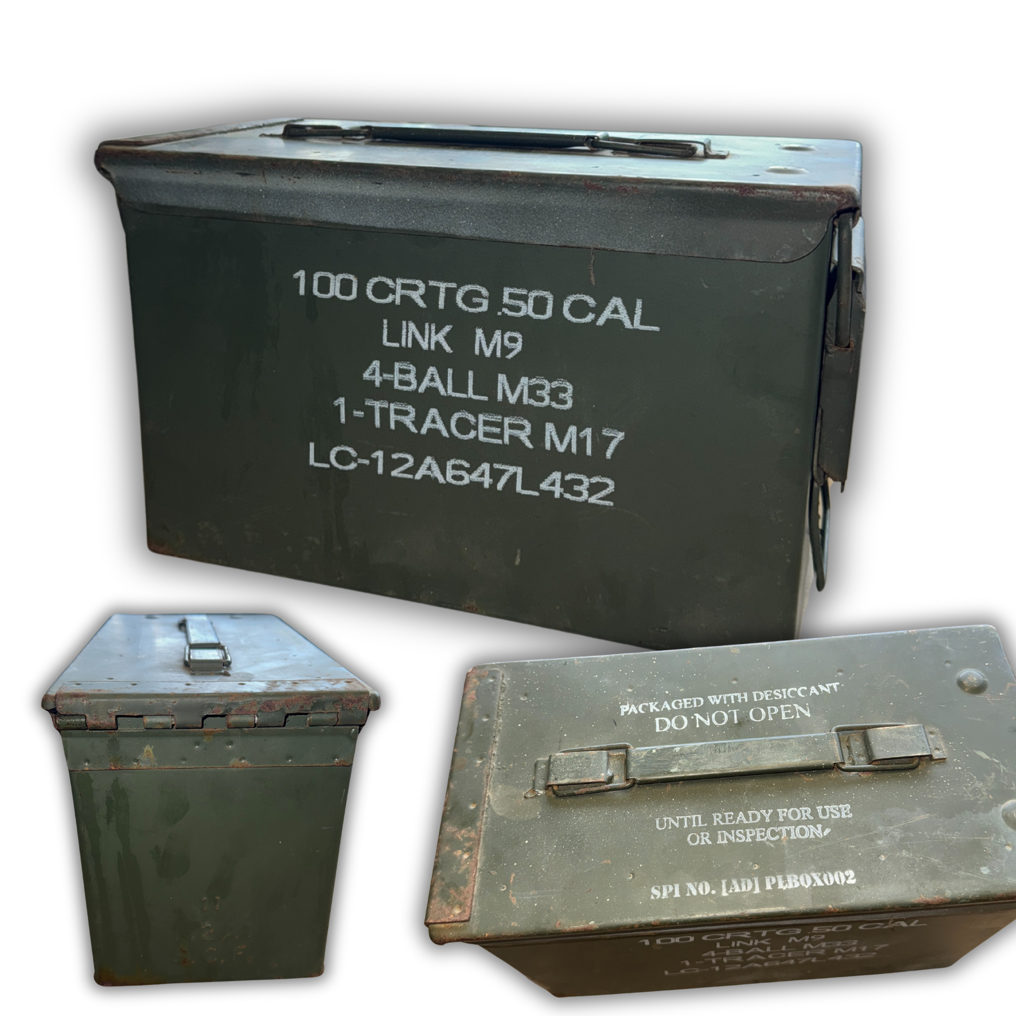 Skrzynia US Army Na Amunicję Metalowa 30x15x18 Oliv