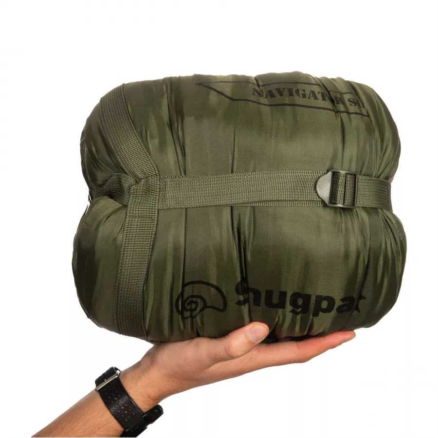 Snugpak Navigator oliwkowy — śpiwór koperta dla praworęcznych