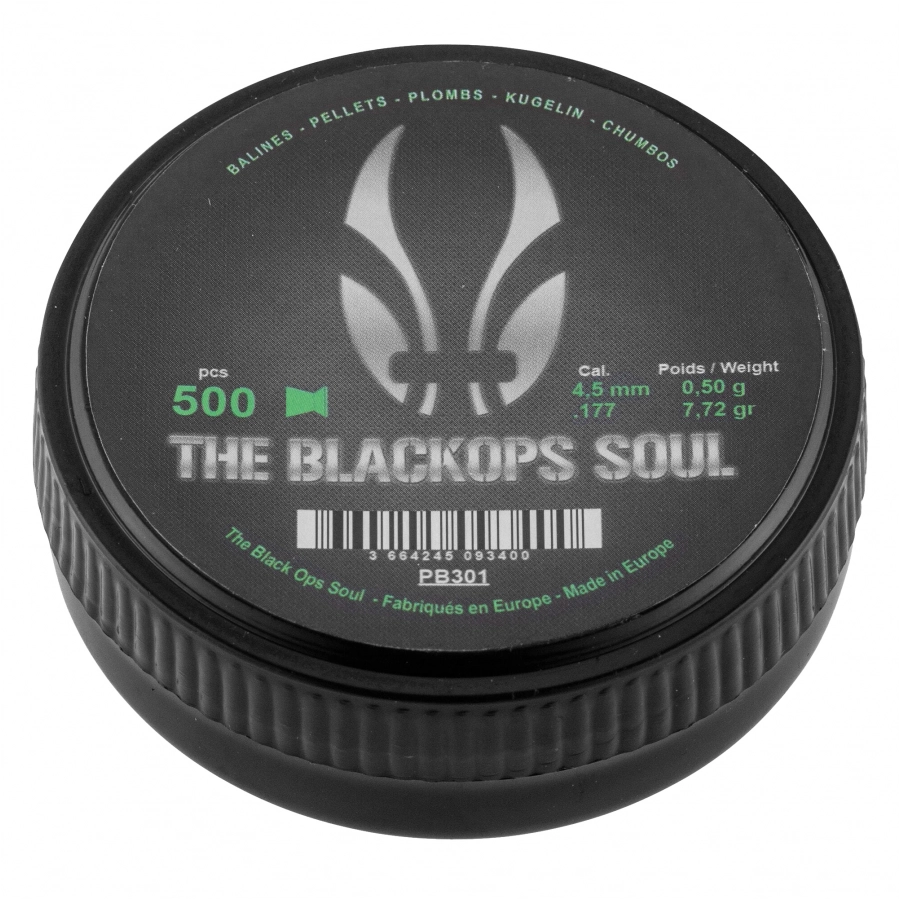 Black Ops Śrut płaski 4,5 mm 500 szt.