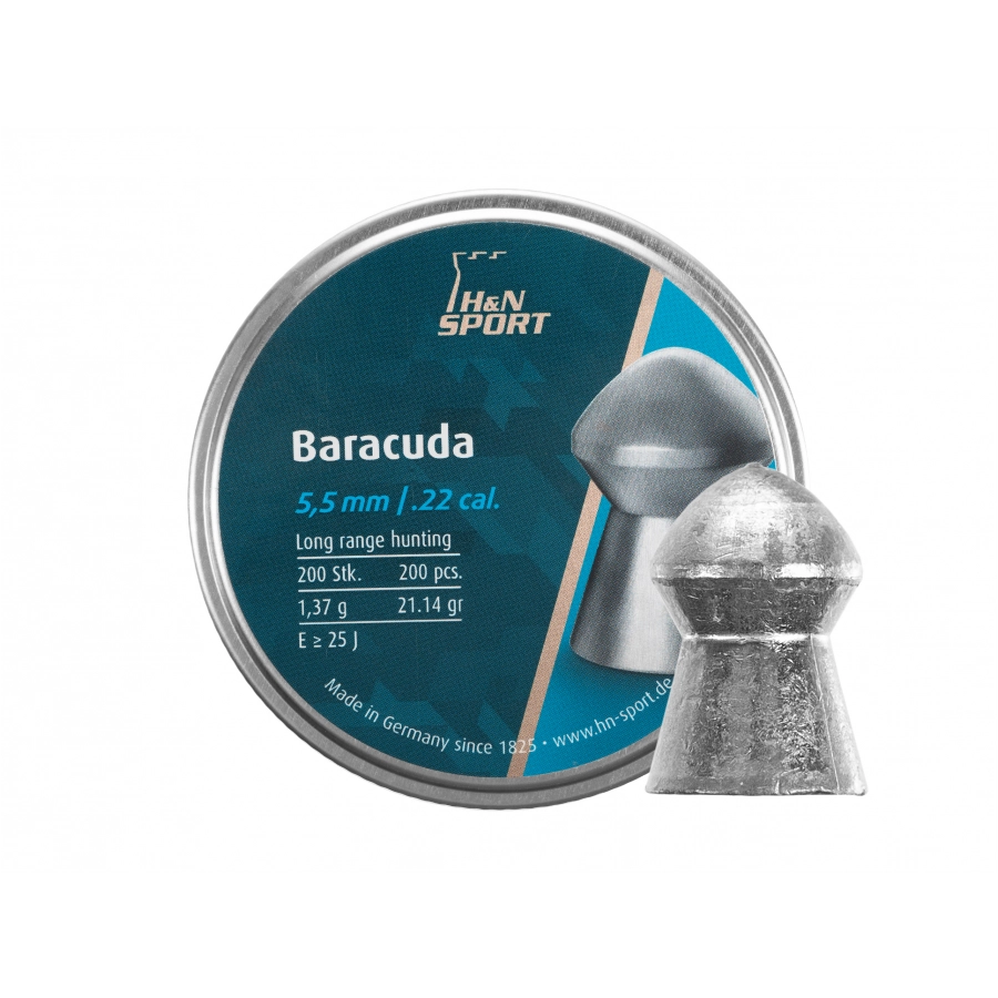 H&N Sport Baracuda 5,5 mm 200 szt. (śrut diabolo)
