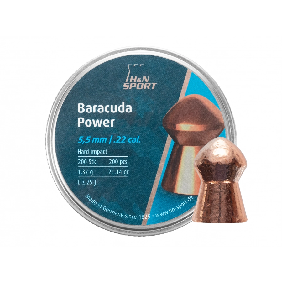 H&N Sport Baracuda Power 5,5 mm 200 szt.