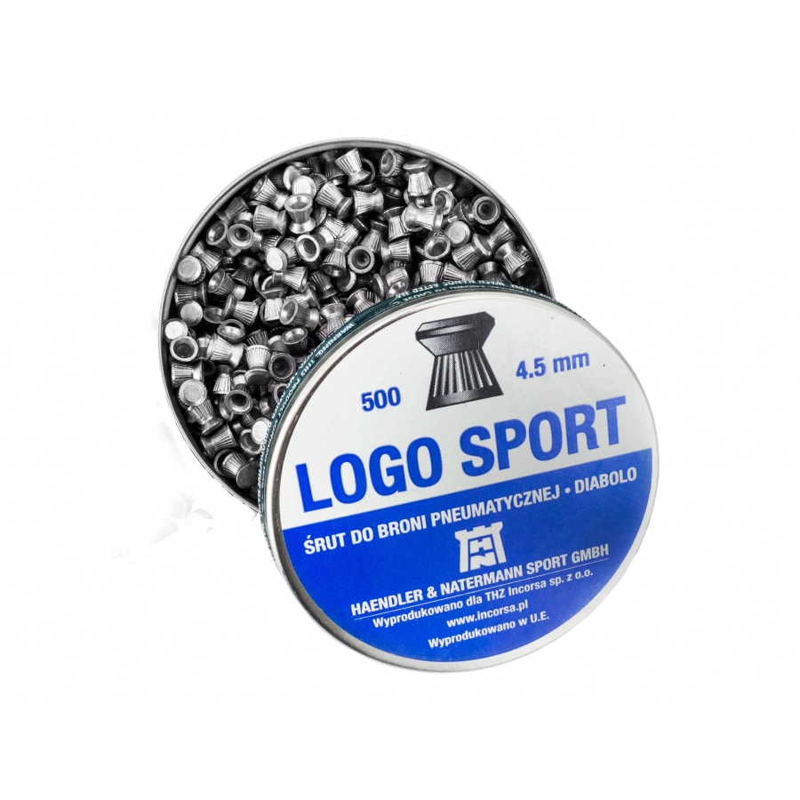 Śrut diabolo H&N Sport Logo Sport 4,5 mm 500 szt.
