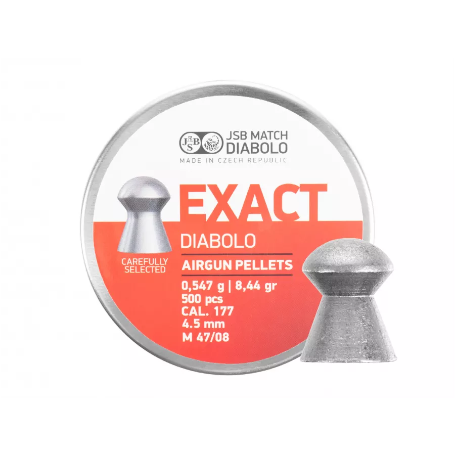 JSB Match Diabolo Exact 4,53 mm 500 szt.