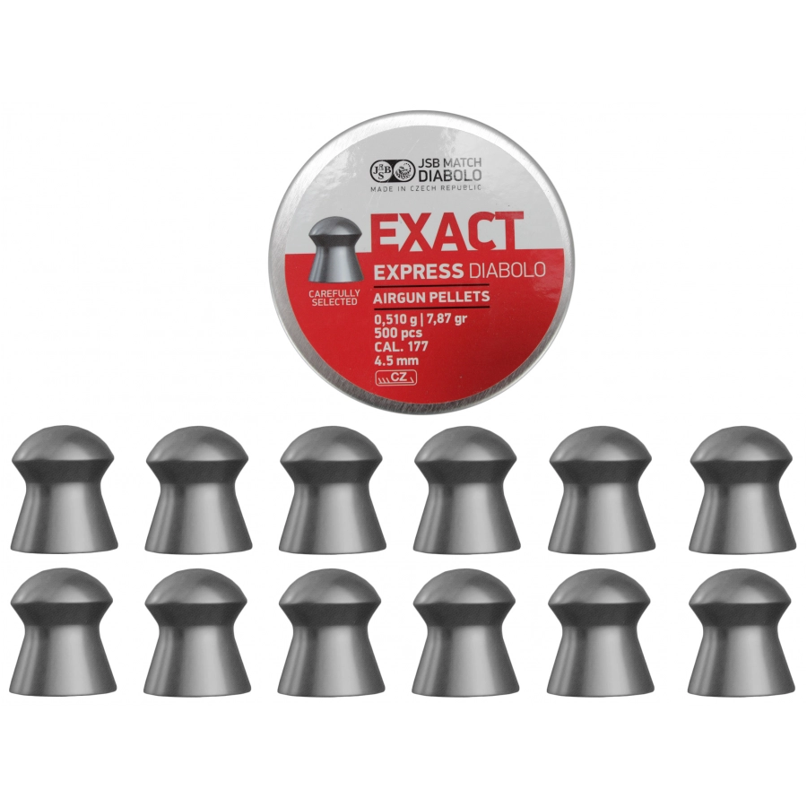 JSB Match Diabolo Exact Express 4,52 mm 500 szt.