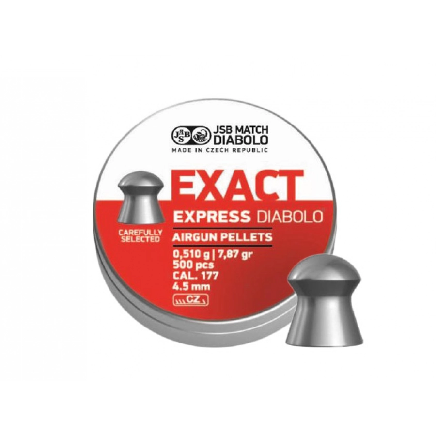 JSB Match Diabolo Exact Express 4,52 mm 500 szt.