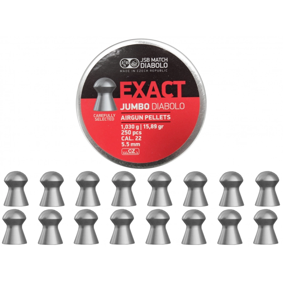 JSB Match Diabolo Exact Jumbo 5,51 mm 250 szt.