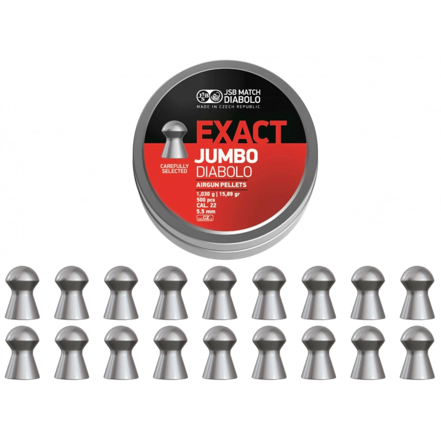 JSB Match Diabolo Exact Jumbo 5,51 mm 500 szt.