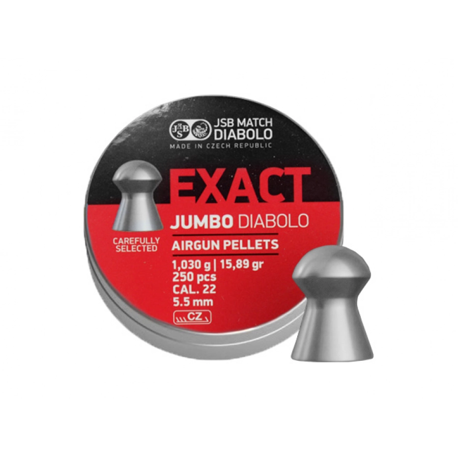 JSB Match Diabolo Exact Jumbo 5,52 mm, 250 szt.
