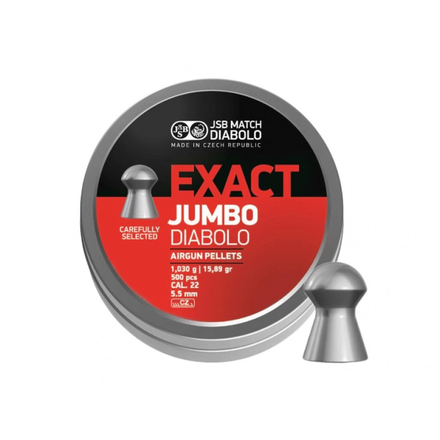 JSB Match Diabolo Exact Jumbo 5,52 mm 500 szt.