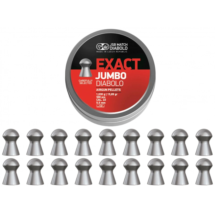 JSB Match Diabolo Exact Jumbo 5,52 mm 500 szt.