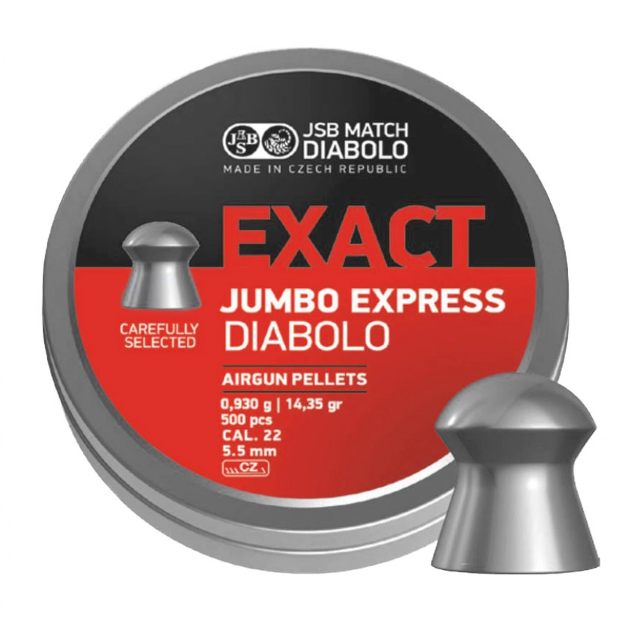 JSB Match Diabolo Exact Jumbo Express 5,52 mm 250 szt.