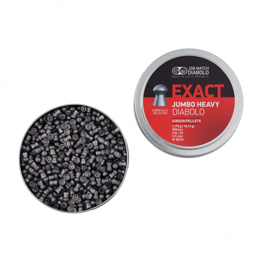 JSB Match Diabolo Exact Jumbo Heavy 5,52 mm 500 szt.