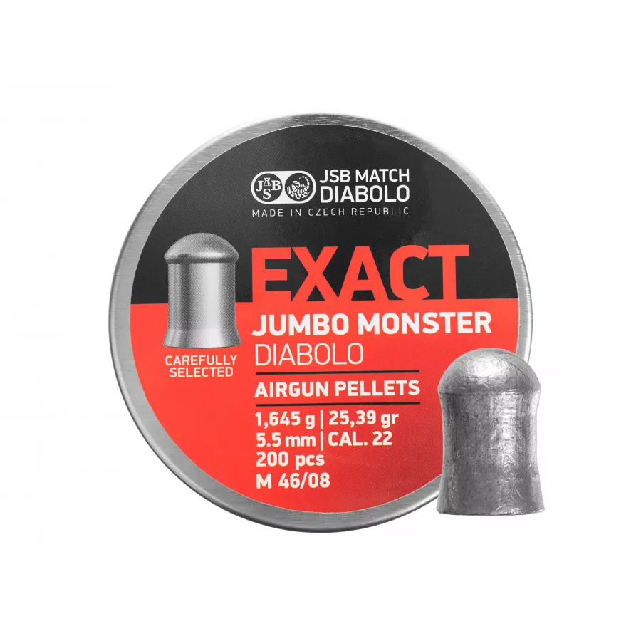 JSB Match Diabolo Exact Jumbo Monster 5,52 mm 200 szt.