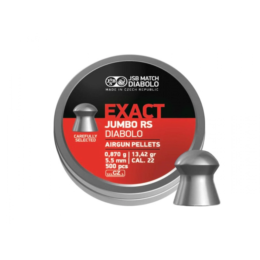 JSB Match Diabolo Exact Jumbo RS 5,52 mm 500 szt.
