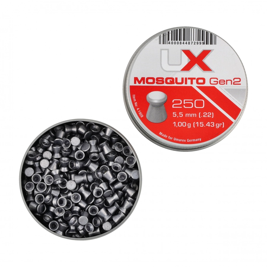 UX Mosquito Gen.2 śrut diabolo 5,5 mm 250 szt.