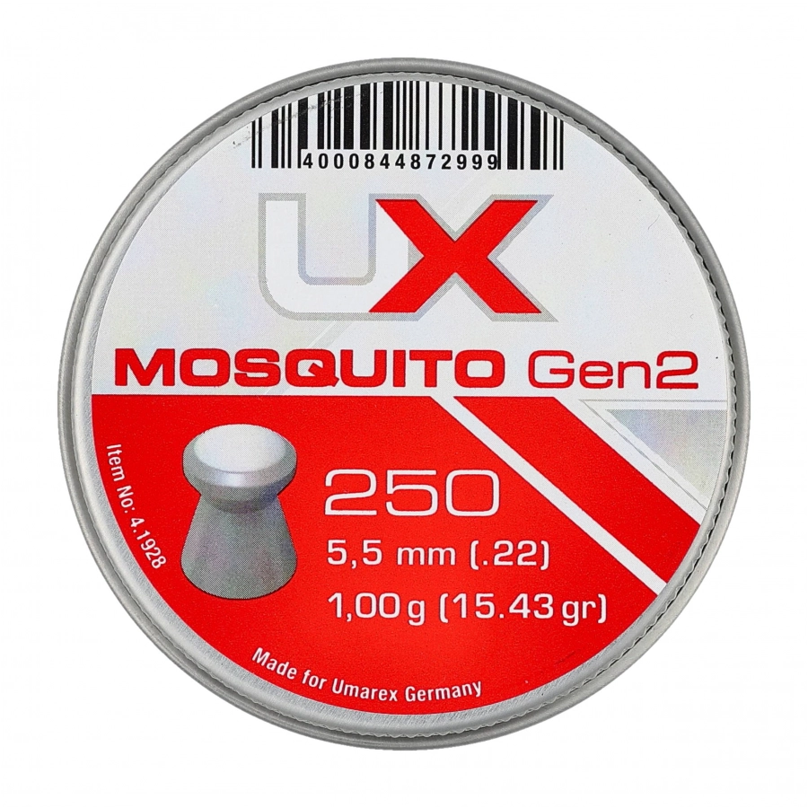 UX Mosquito Gen.2 śrut diabolo 5,5 mm 250 szt.