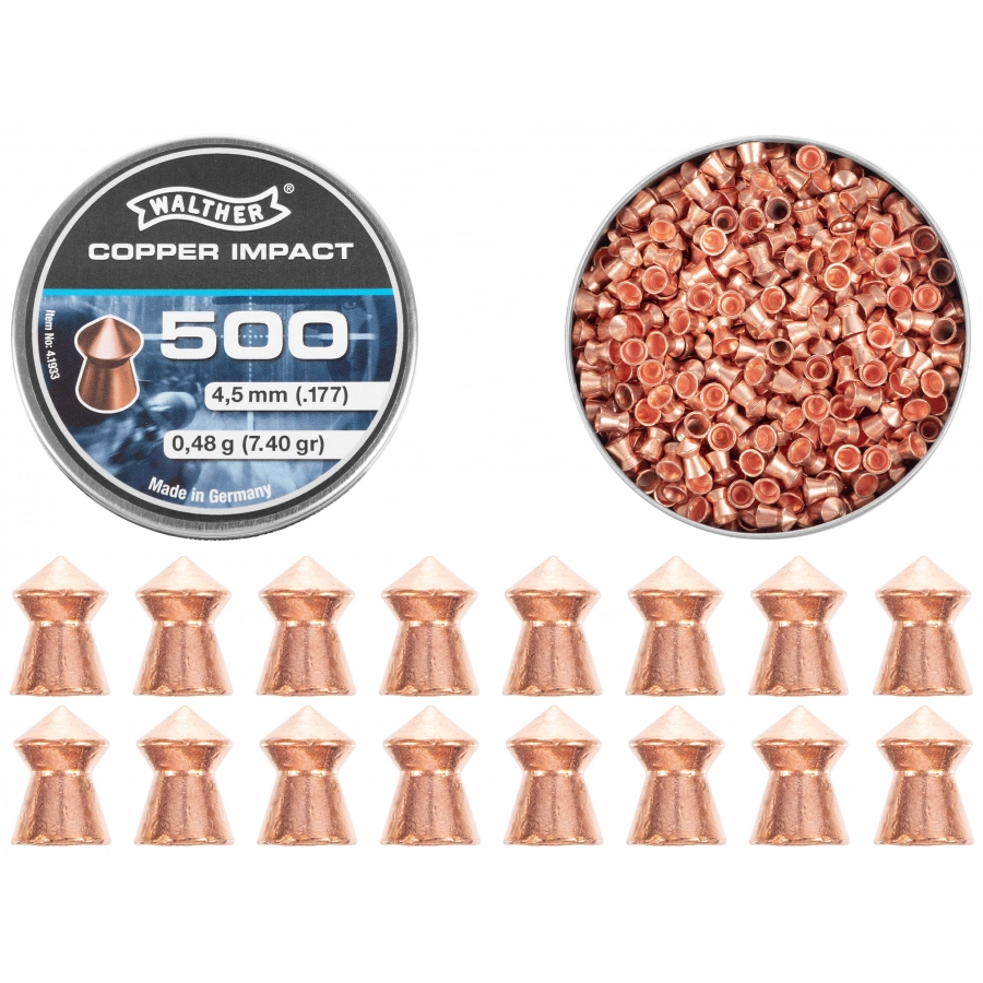Walther Copper Impact 4,5 mm 500 szt.