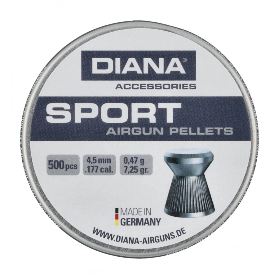 Diana Śrut Sport 4,5 mm 500 szt.