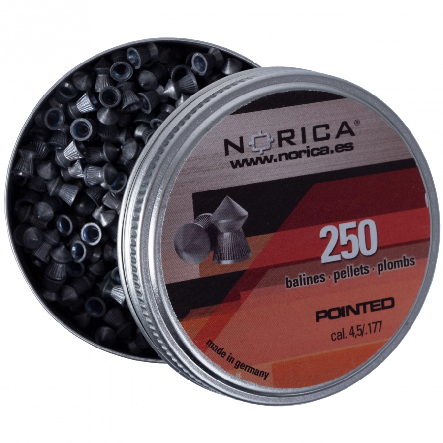 Norica Pointed 4,5 mm 250 szt.