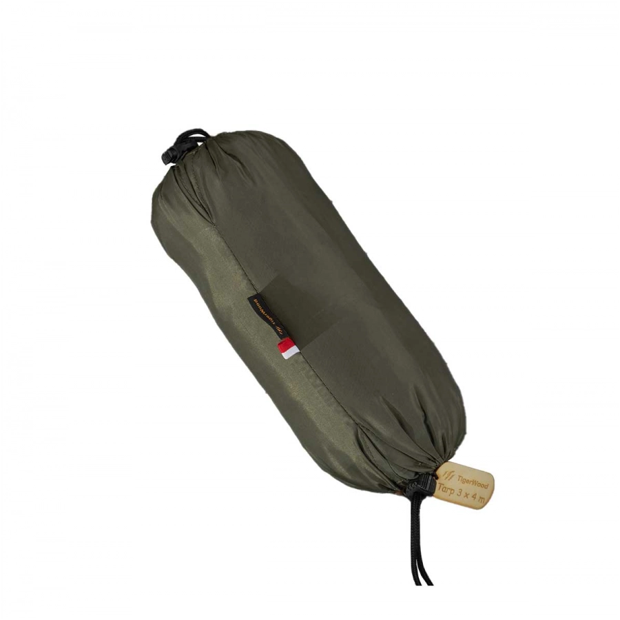 Tigerwood Tarp Termo 3 m x 4 m oliwkowy