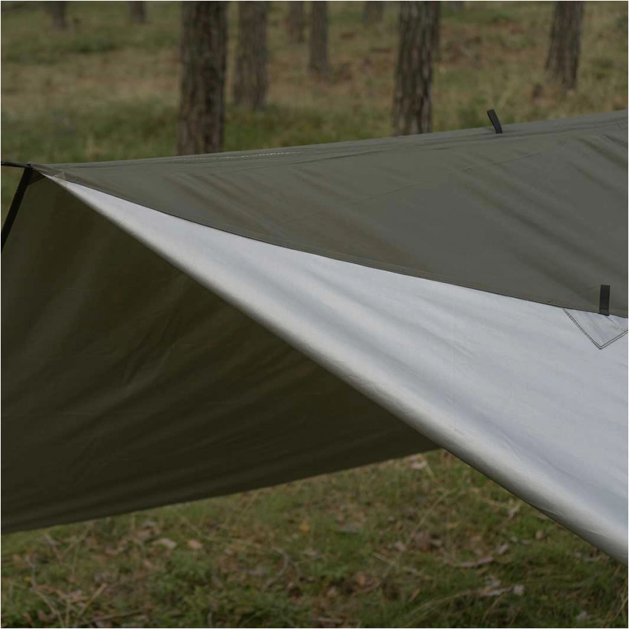 Tigerwood Tarp Termo 3 m x 4 m oliwkowy