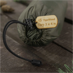 Tigerwood Tarp Termo 3 m x 4 m oliwkowy