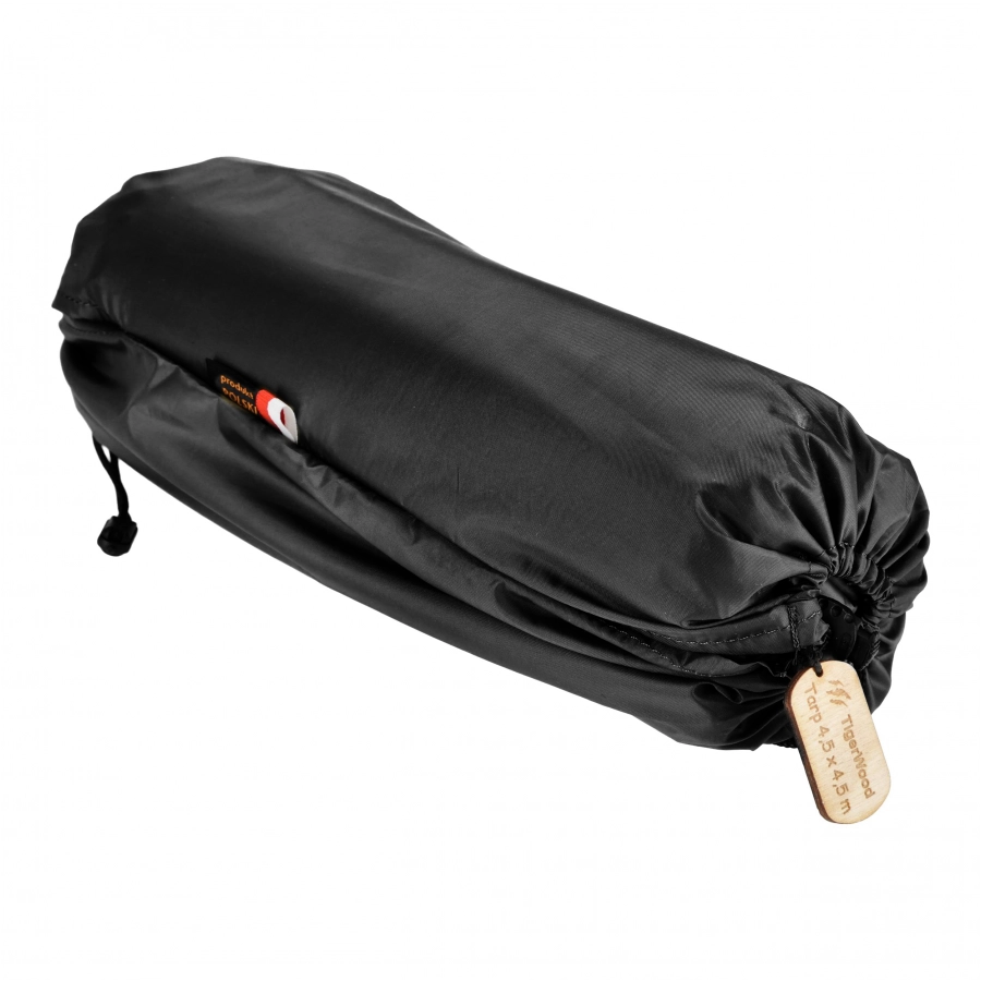 Tigerwood Tarp termo 4,5m x 4,5m czarny