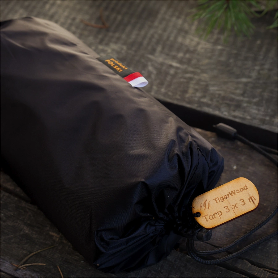 Tarp TigerWood T2 3x3, czarny