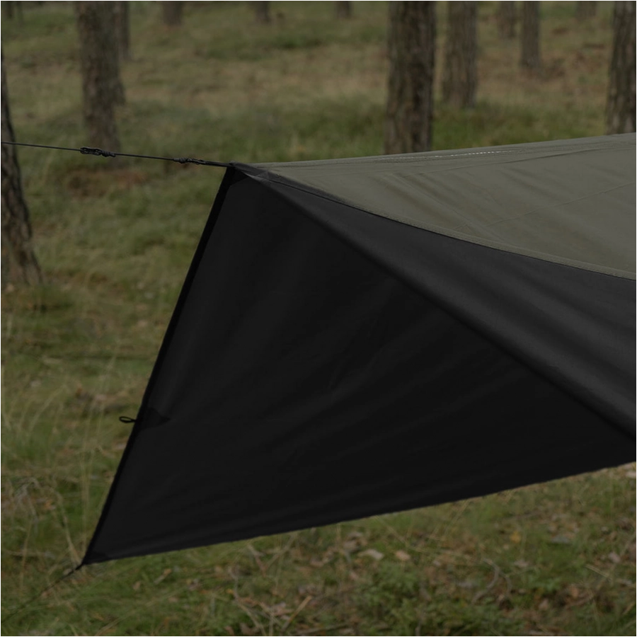 TigerWood Tarp T2 3x4, oliwkowo/czarny