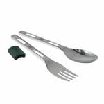 Esbit Classic Food Jug 0,5 l Forest Green z zestawem sztućców