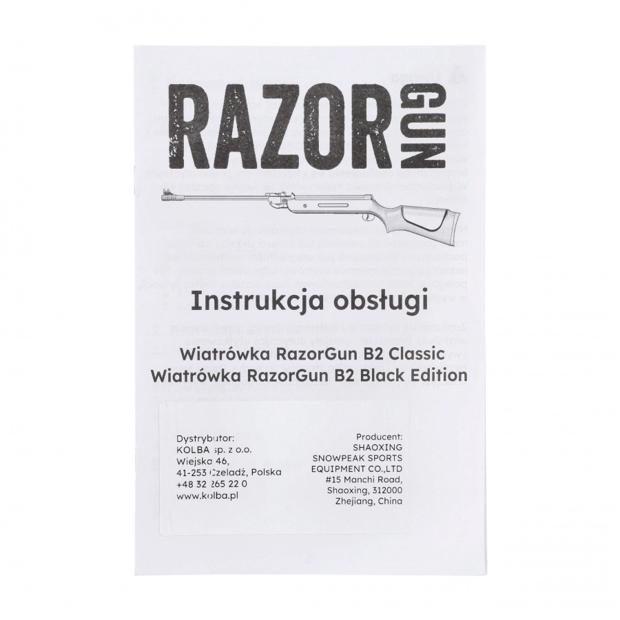 RGun B2 Classic 4,5 mm polimer