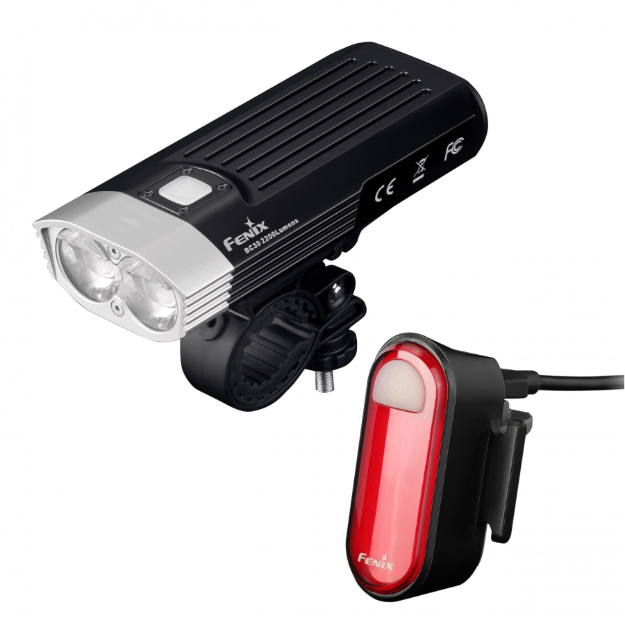 Fenix BC30 V2.0 i BC05R V2.0 – zestaw lamp rowerowych