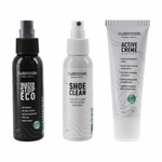 LOWA Care Set Eco — zestaw do pielęgnacji obuwia (100 ml + 75 ml + 100 ml)