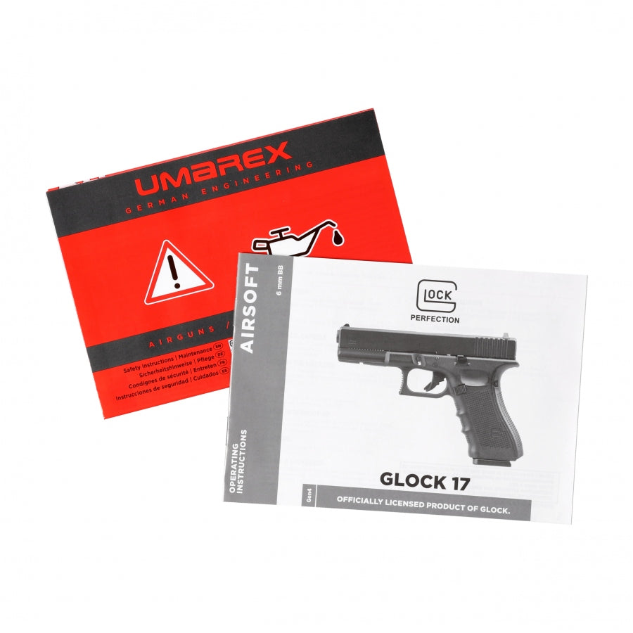 Pistolet ASG Glock 17 Gen.4 CO2 6 mm Blow Back Black