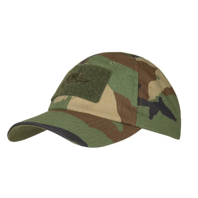 Czapka z daszkiem Helikon-Tex Cap Velcro Woodland