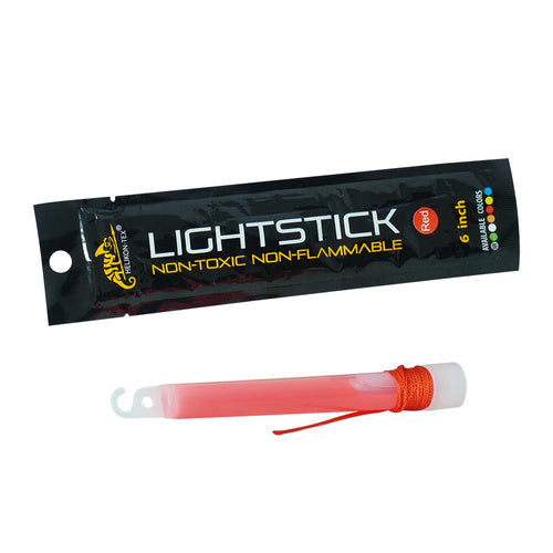 Światło chemiczne Lightstick 15 cm Czerwony